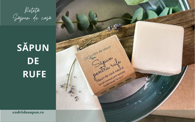 Săpun de casă pentru rufe